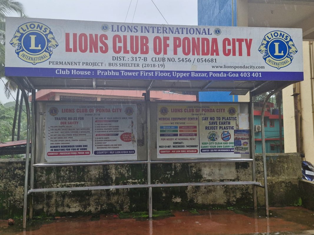 Bus Shelter for Ponda City 